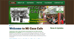 Desktop Screenshot of micasacafe.com